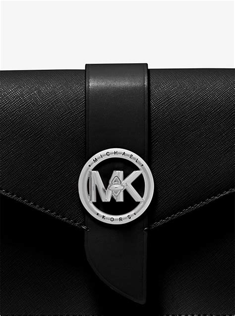 michael kors medium leather convertible crossbody bag|michael kors crossbody with strap.